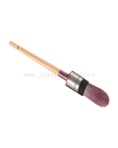 Roud Paint Brush, Red Bristle Round Brush 